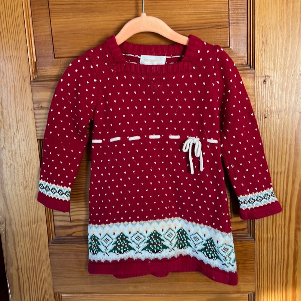 Knit Christmas Dress